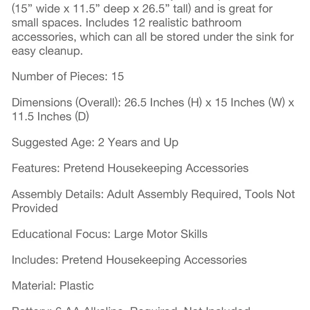 Little tikes first sink - Picture 4 of 5